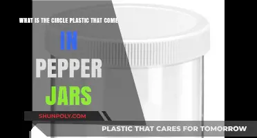 Unveiling the Mystery: What's That Circle Plastic in Pepper Jars?