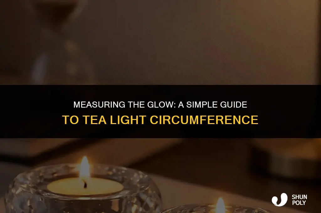 what is the circumference of a plastic tea light