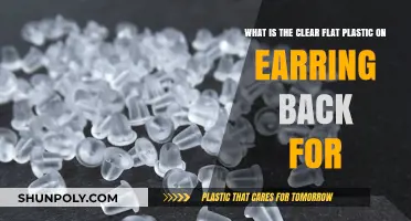 Clear Flat Plastic Earring Backs: Purpose and Benefits Explained