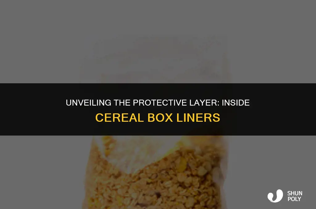 what is the coating inside cereal box liners plastic 2