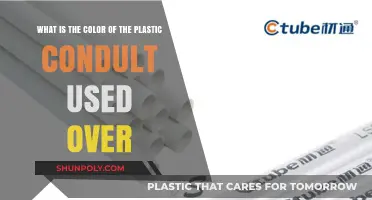 Unveiling the Mystery: What Color is the Plastic Conduit Used Over?