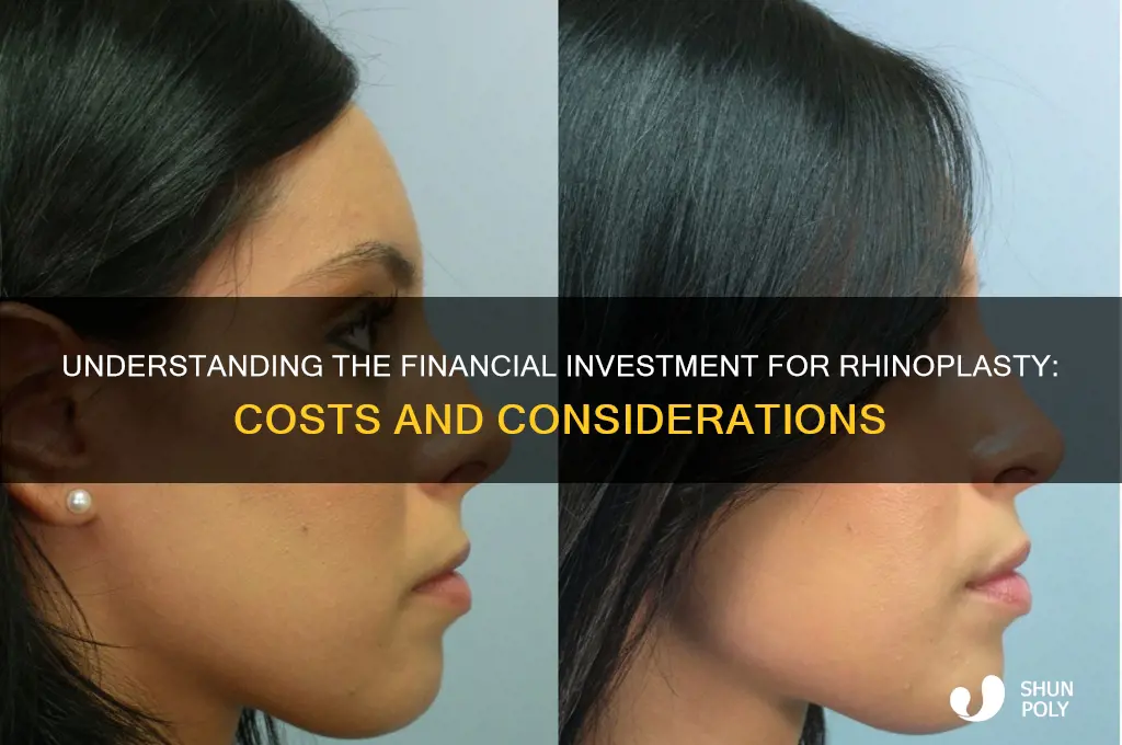 what is the cost for nose plastic surgery