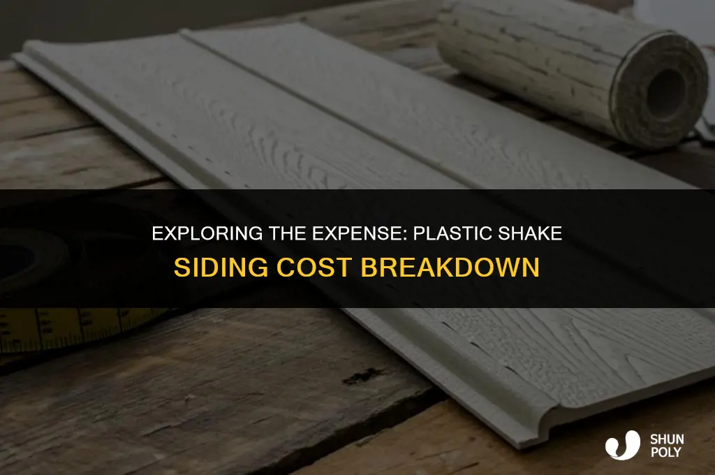 what is the cost of plastic shake siding