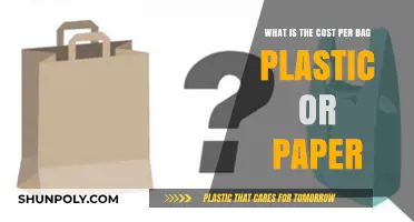 Plastic vs. Paper Bags: Uncovering the True Cost per Bag
