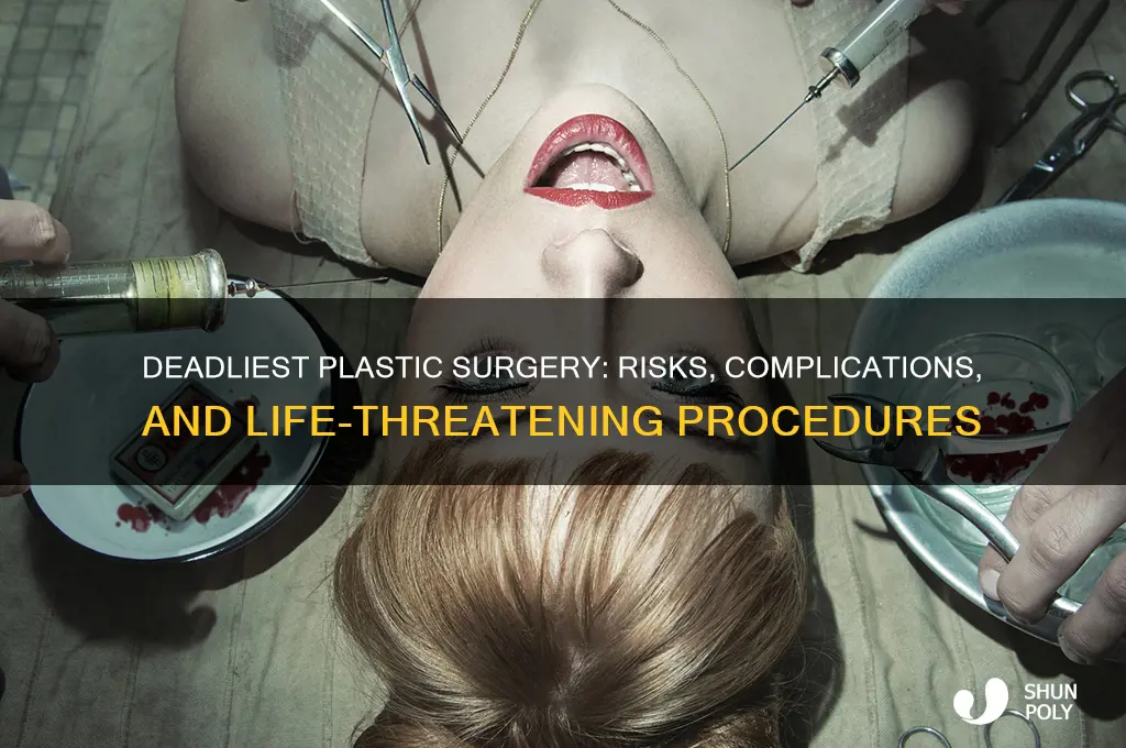 what is the deadliest plastic surgery