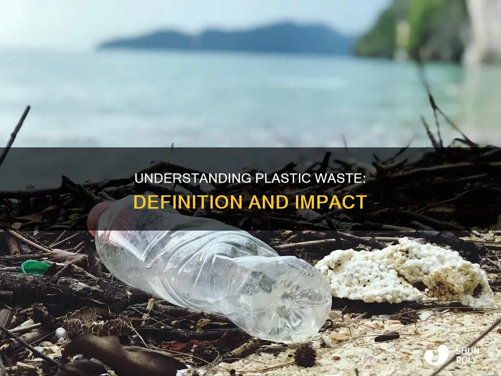 what is the definition of plastic waste