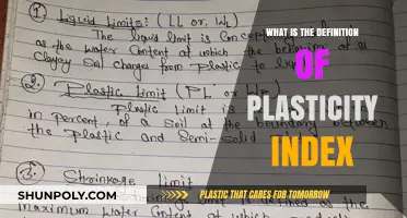 Understanding Plasticity Index: Definition and Applications