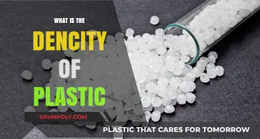 Plastic Density: Understanding the Weight and Volume Relationship