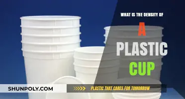 Exploring the Density of a Plastic Cup: A Scientific Inquiry