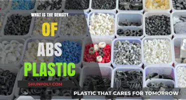 ABS Plastic Density: Understanding the Weight and Composition