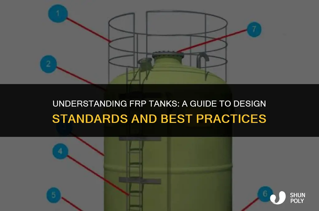 what is the design standard for fiberglass reinforced plastic tanks