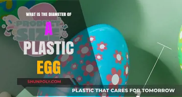 Unveiling the Mystery: The Surprising Diameter of a Plastic Egg