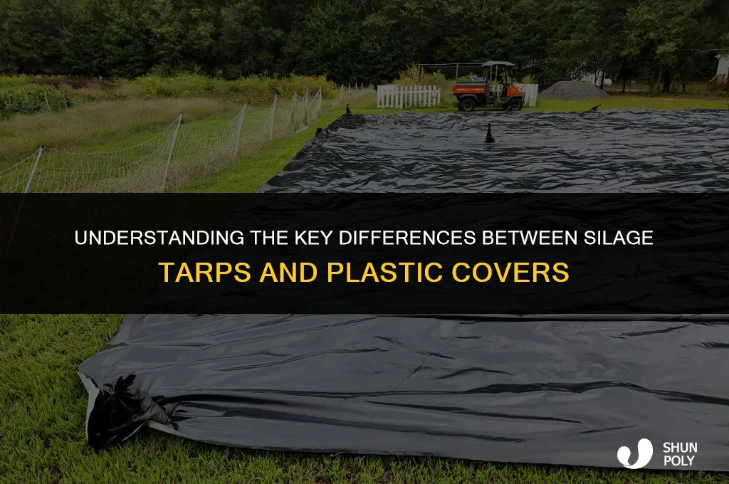 what is the difference between a silage tarp and plastic