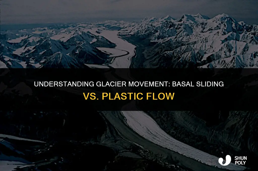 what is the difference between basal sliding and plastic flow