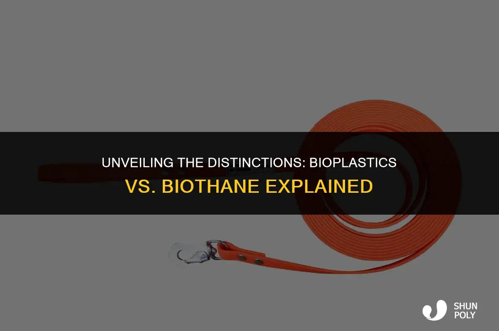 what is the difference between bio plastic and biothane