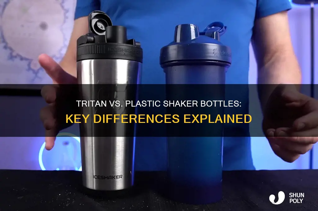 what is the difference between tritan and plastic shaker bottle