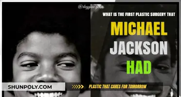 Michael Jackson's Initial Plastic Surgery: Unveiling the First Procedure