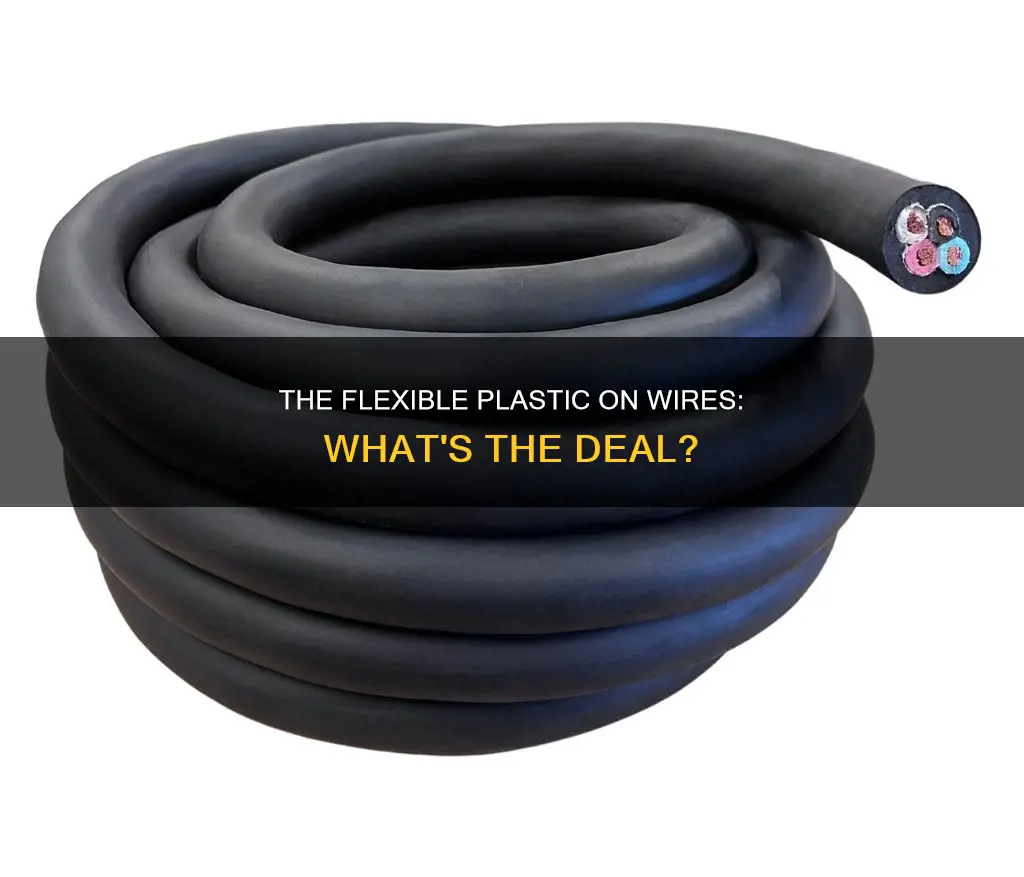 what is the flexible plastic on wires