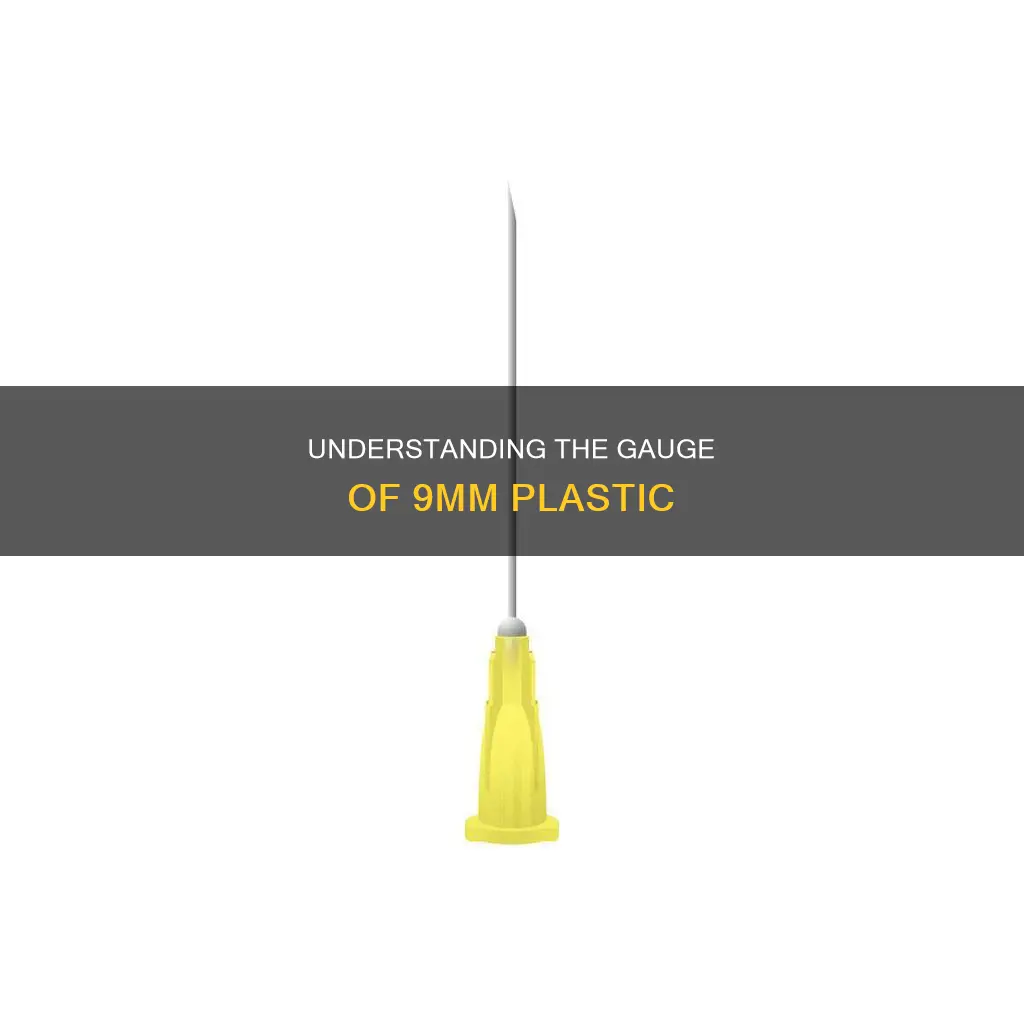 what is the gauge of 09mm plastic