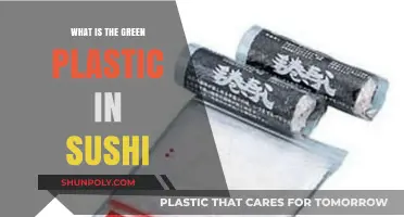 The Mystery of Green Plastic in Sushi