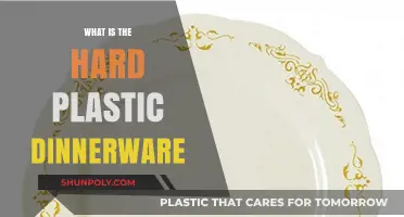 Plastic Dinnerware: Hard, Long-lasting, and Reusable