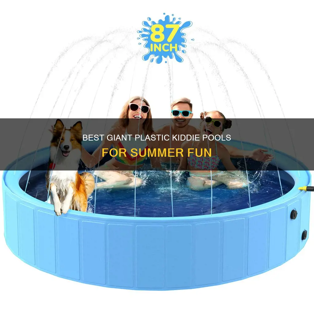 what is the largest plastic kiddie pool