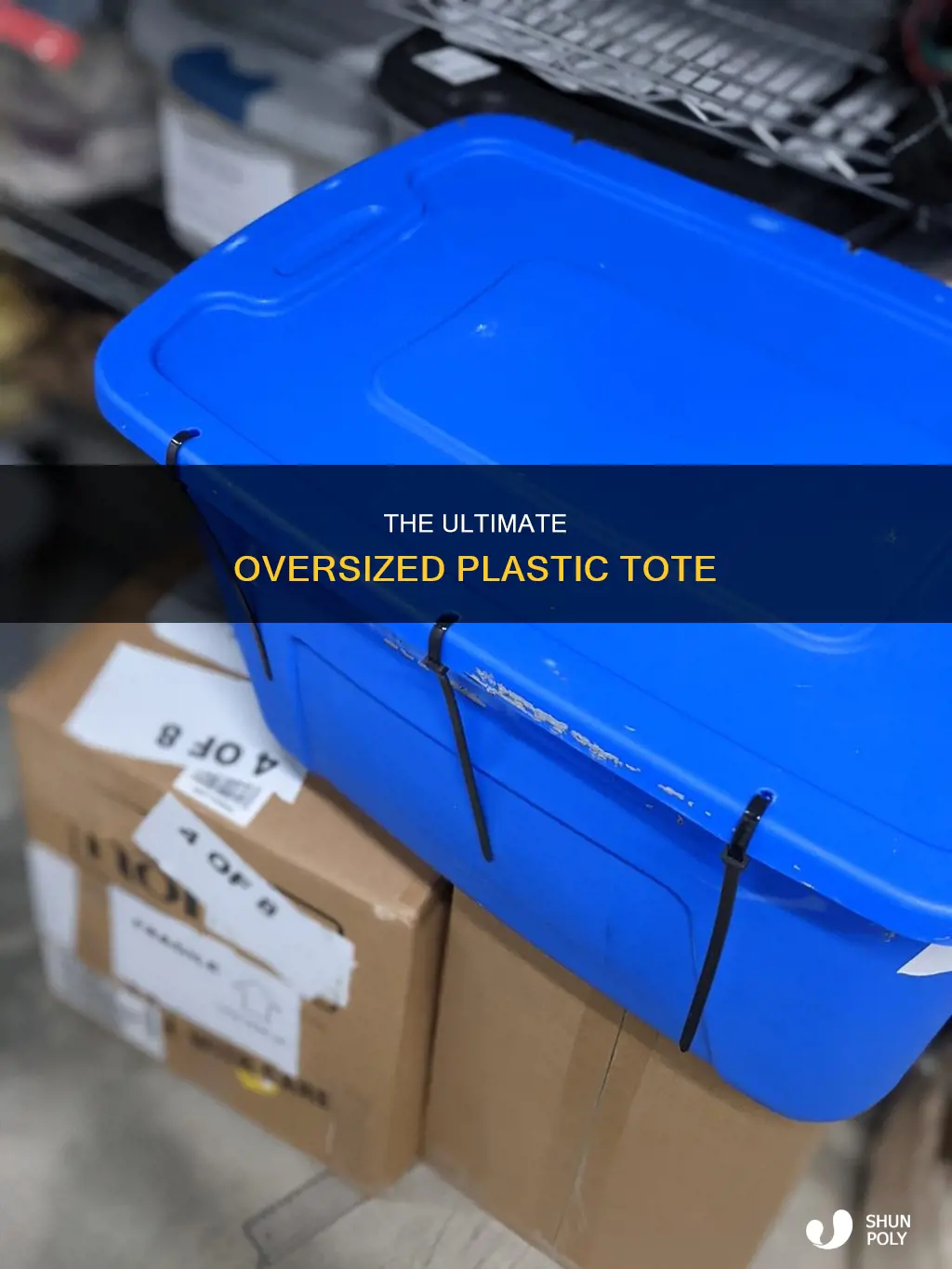what is the largest plastic tote