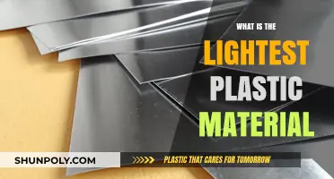 Lightest Plastic: What's the Best Option?