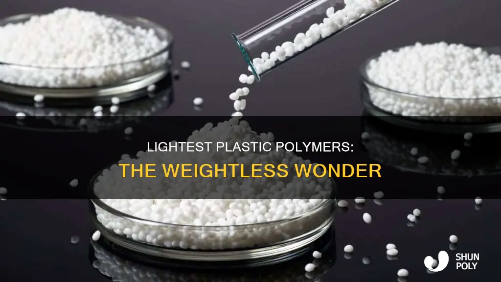 what is the lightest plastic polymer