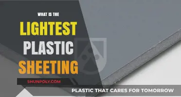 Lightweight Plastic Sheeting: What's the Lightest Option?