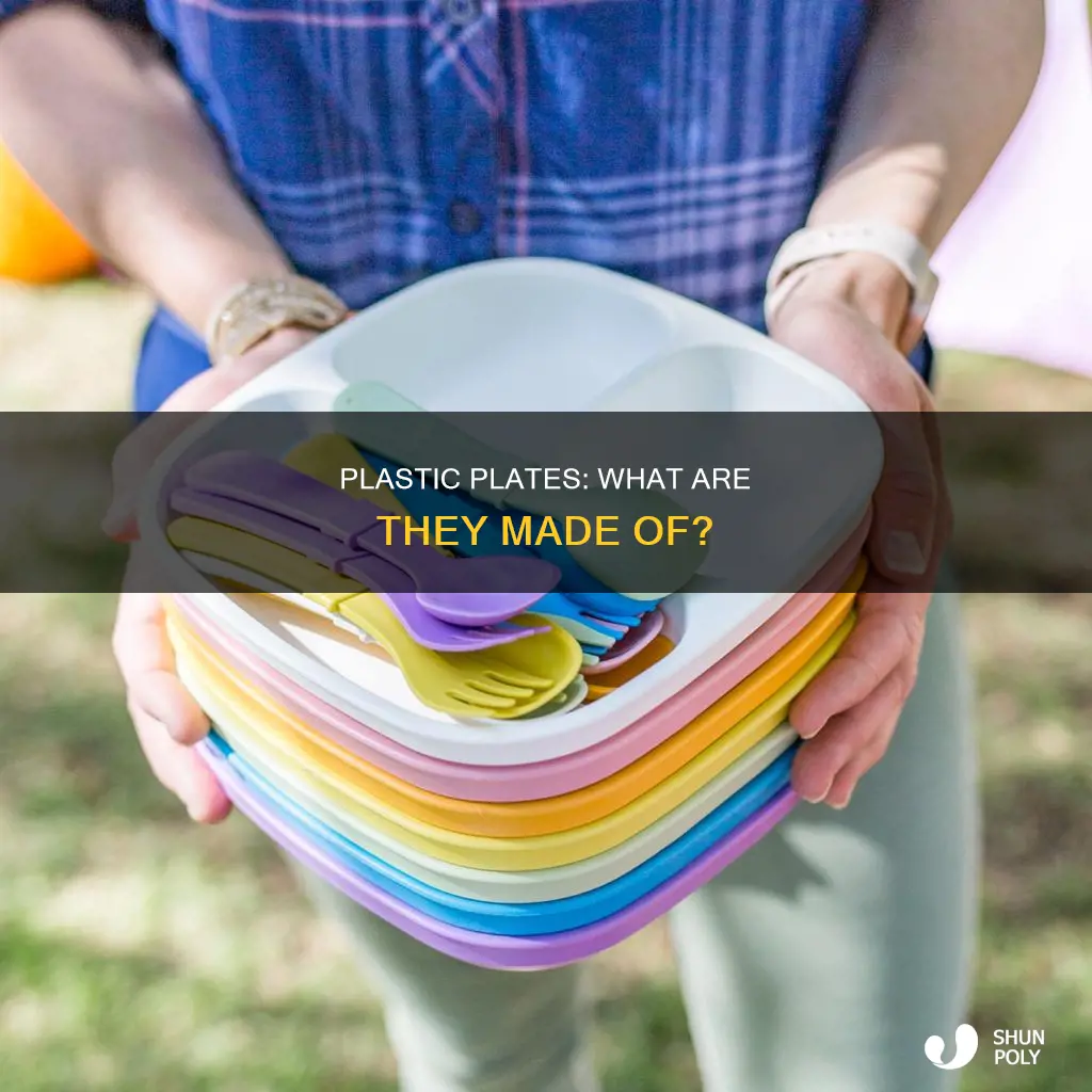 what is the material of plastic plates