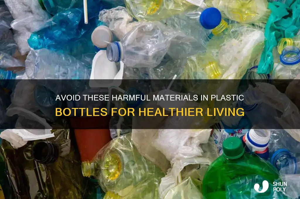 what is the material to avoid in plastic bottles