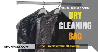 Understanding the Standard ML Capacity of Plastic Dry Cleaning Bags