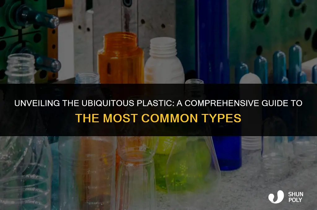 what is the most common type of plastic used