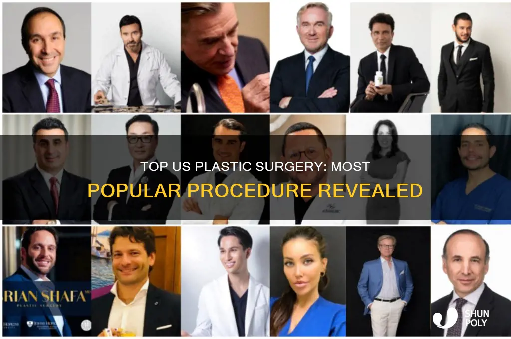 what is the most-performed plastic surgery in the us