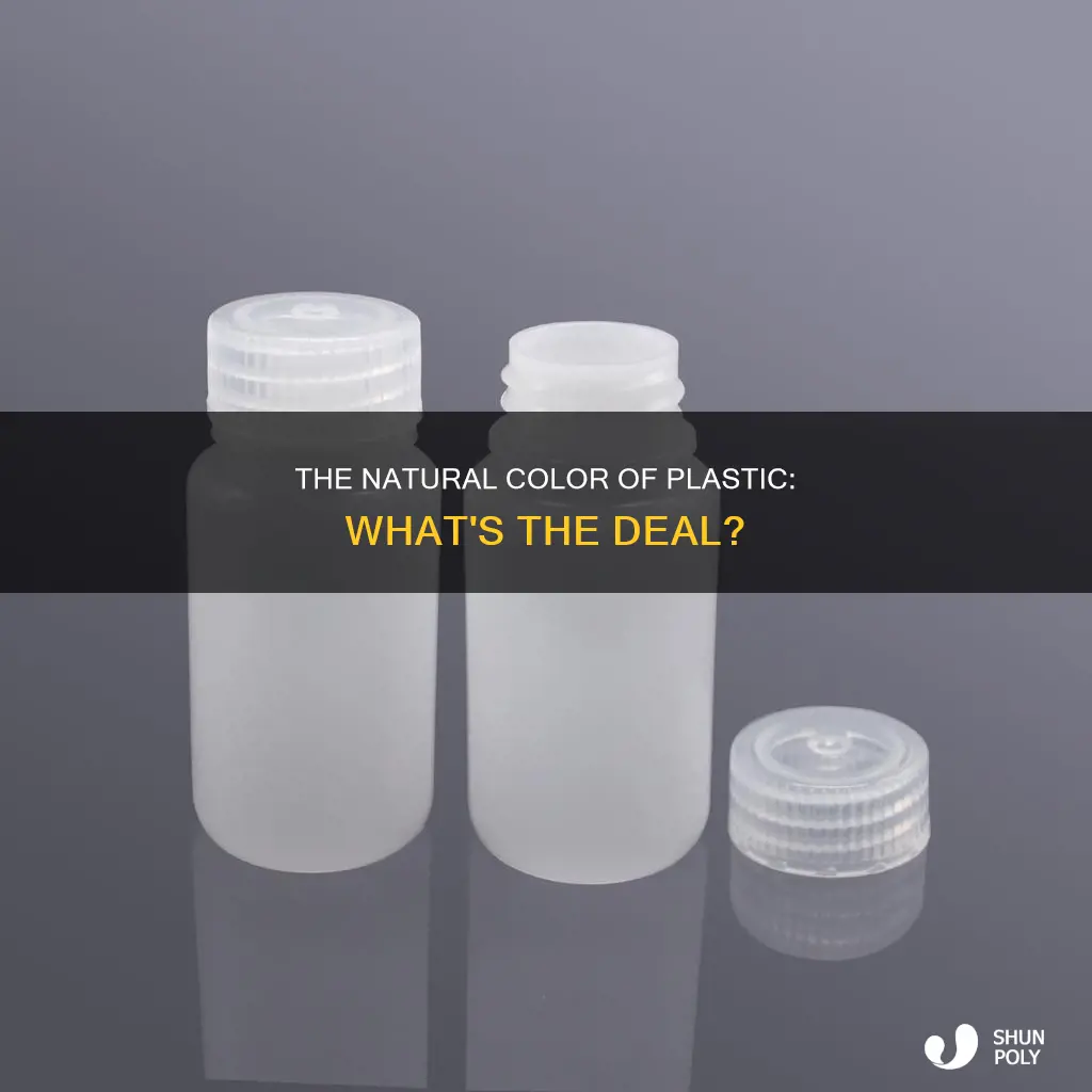 what is the natural color of plastic