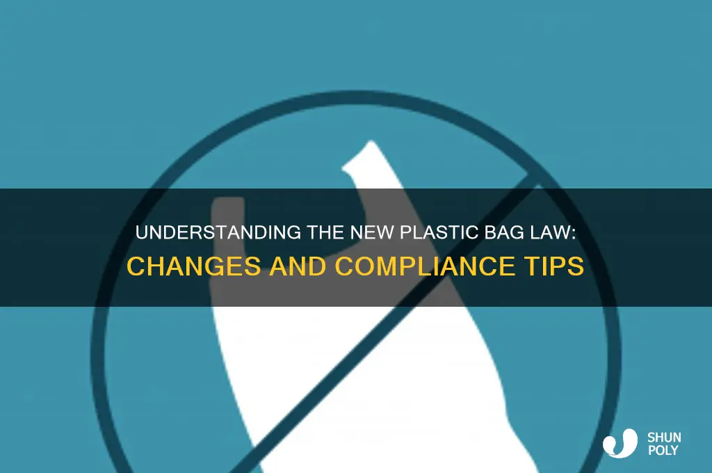 what is the new plastic bag law