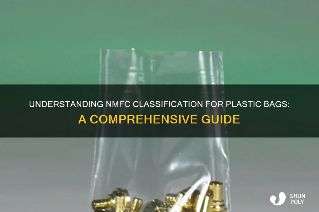 what is the nmfc number for plastic bags