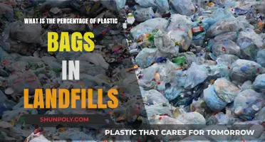 Plastic Bags in Landfills: Understanding Their Environmental Impact Percentage