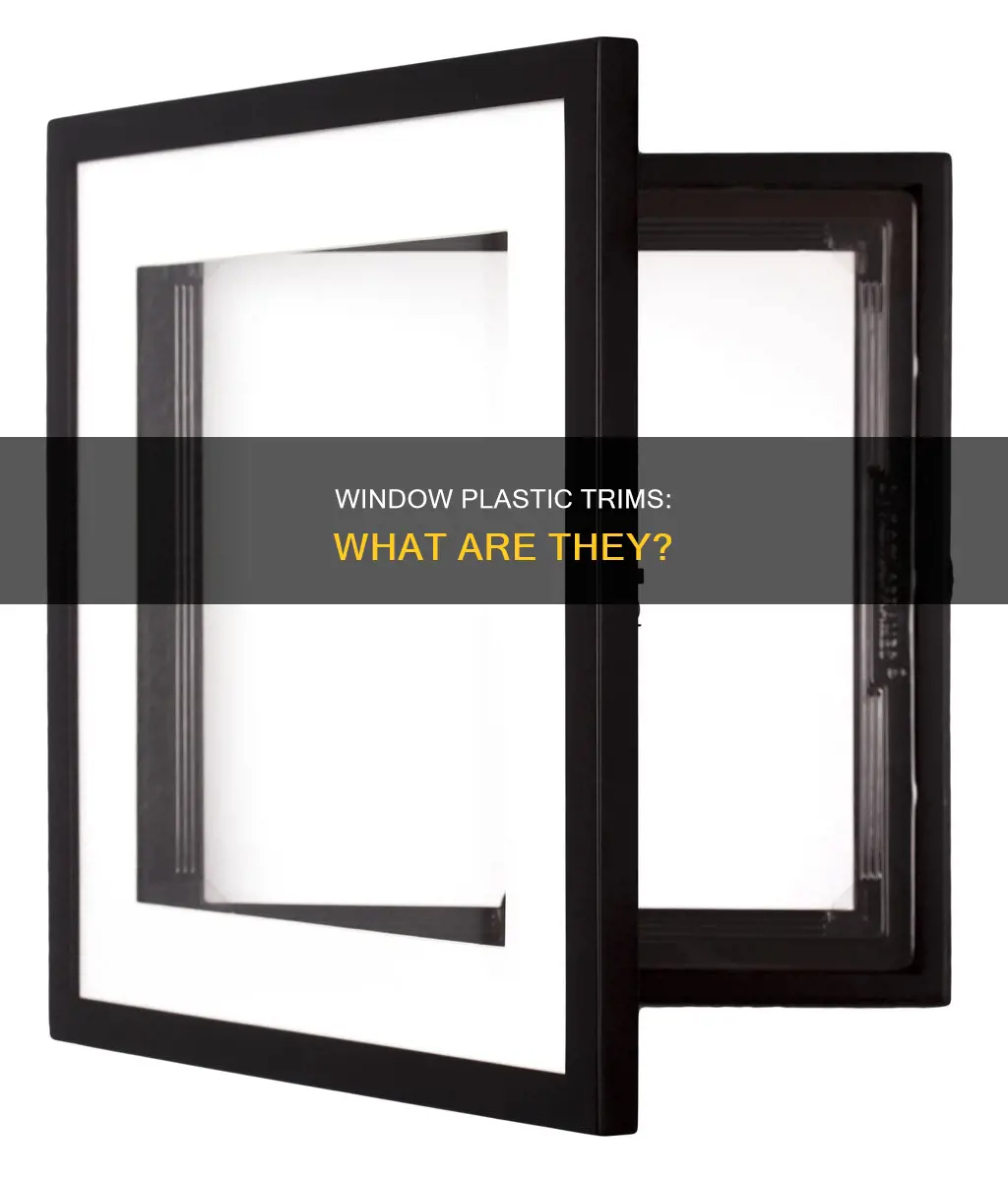 what is the plastic around windows called