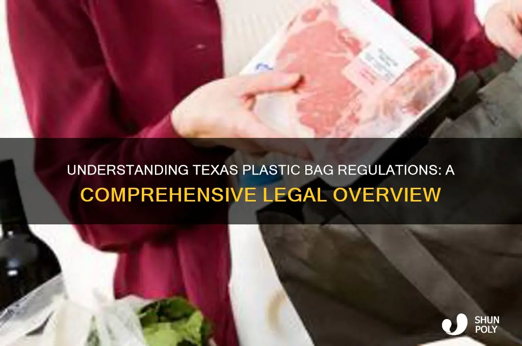 what is the plastic bag law in texas