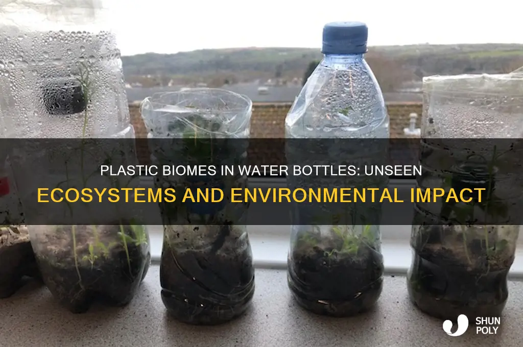 what is the plastic biomes contained in water bottles