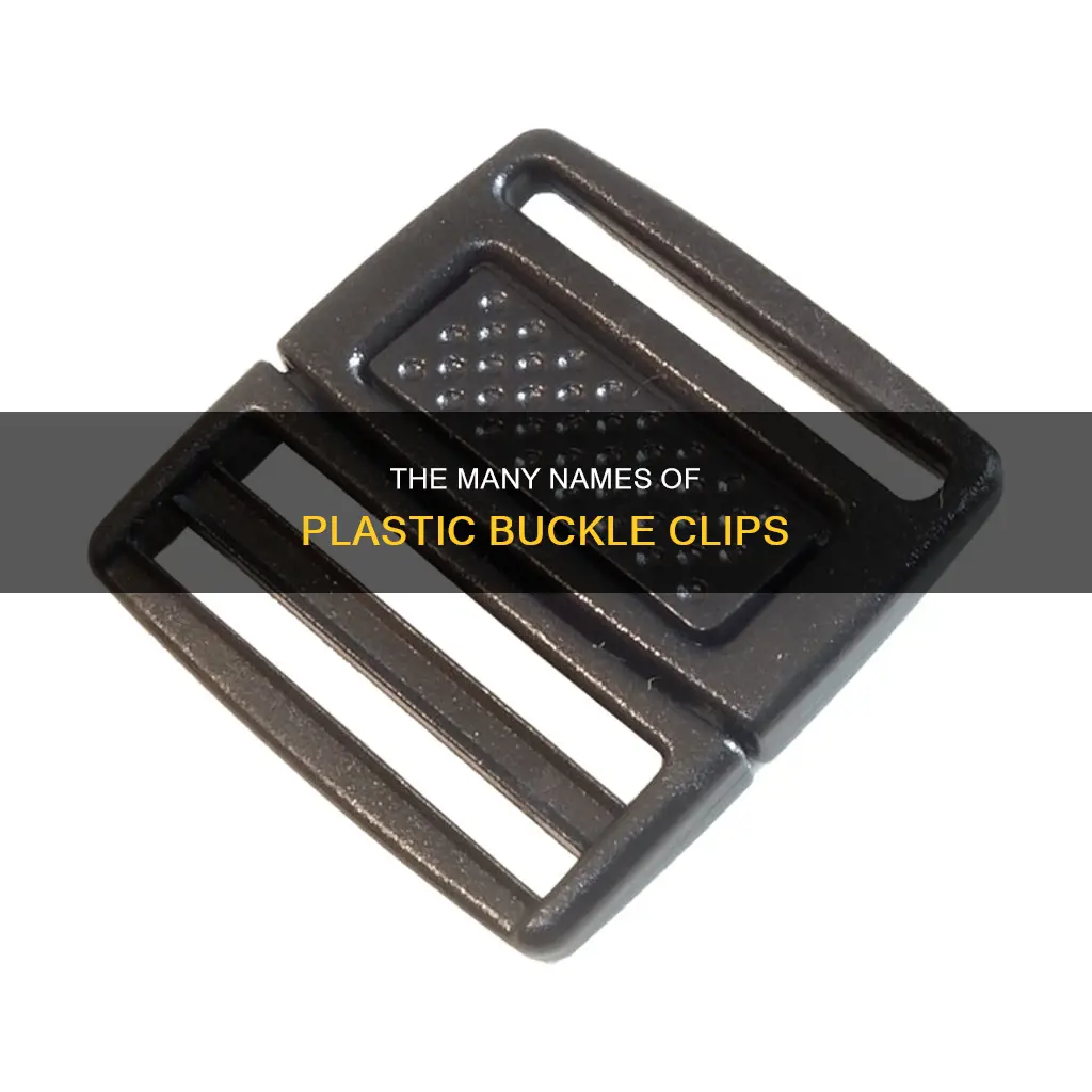 what is the plastic buckle clip called