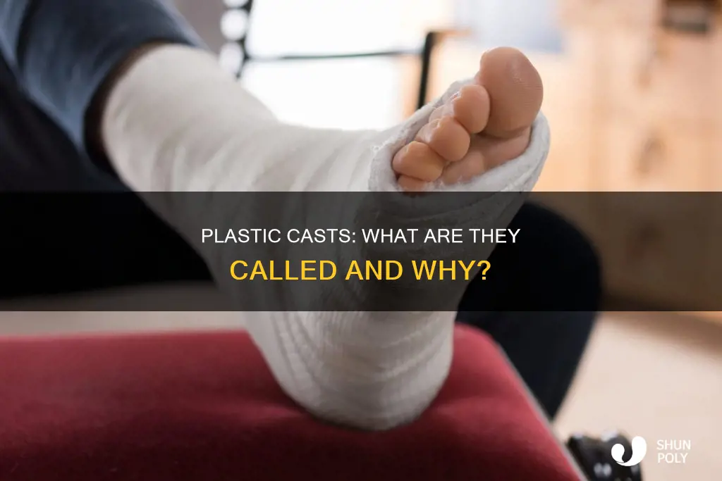 what is the plastic cast called