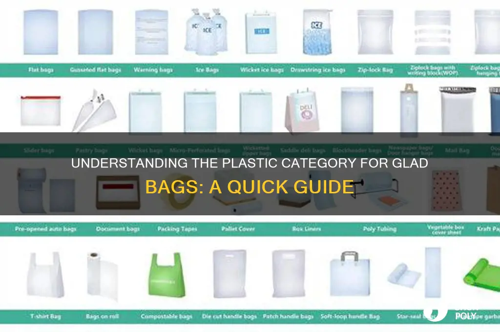 what is the plastic catagory for a glad bag