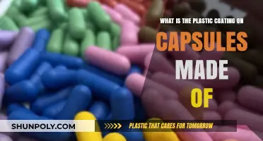 Unveiling the Mystery: What's the Plastic Coating on Capsules Made Of?