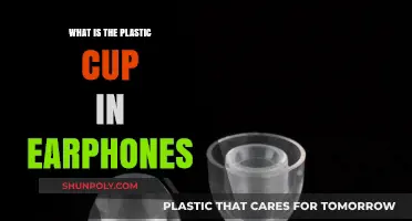 Plastic Cups: Earphone Comfort and Clarity