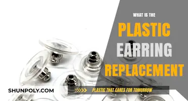 Plastic Earring Replacement: Comfort and Style