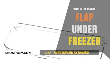 Purpose of Plastic Flaps in Freezers
