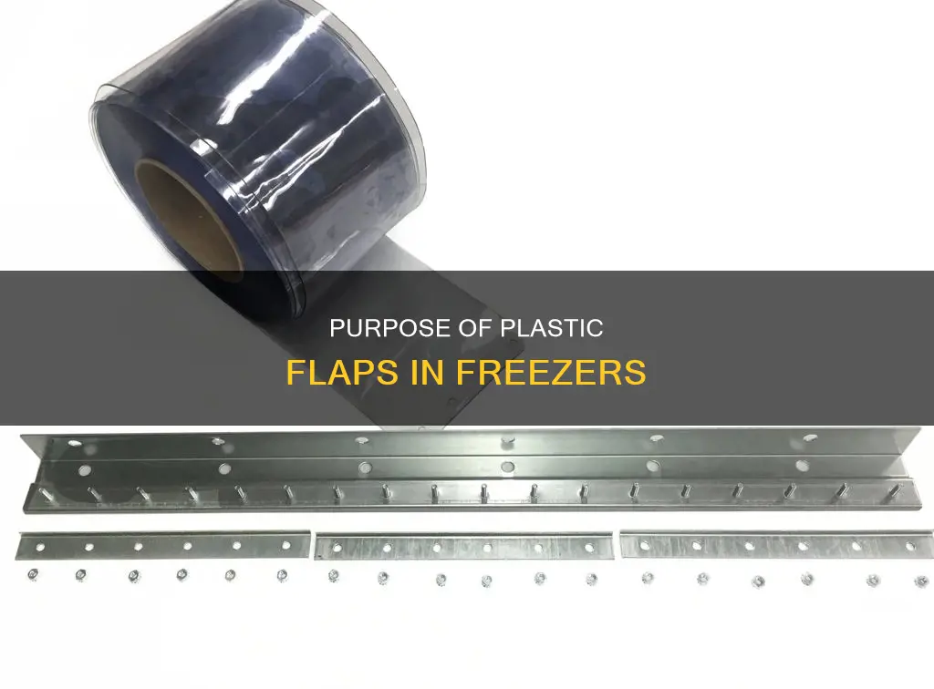 what is the plastic flap under freezer